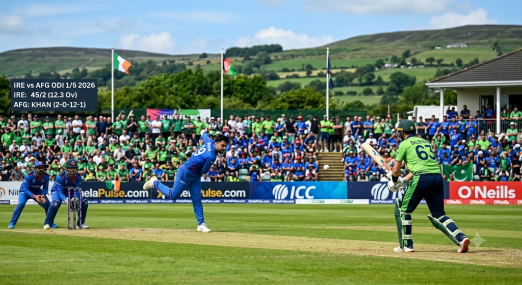 Ireland vs Afghanistan ODI Series 2026