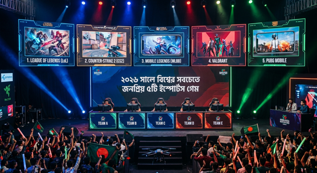 ২০২৬ সালের সেরা ইস্পোর্টস গেম