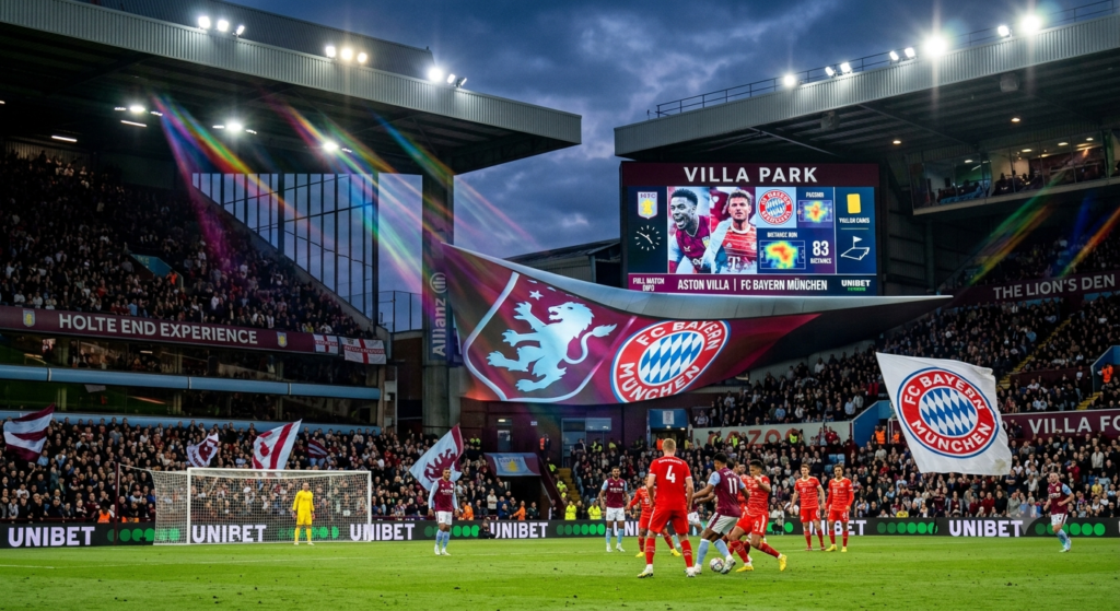 Aston Villa vs FC Bayern Munich