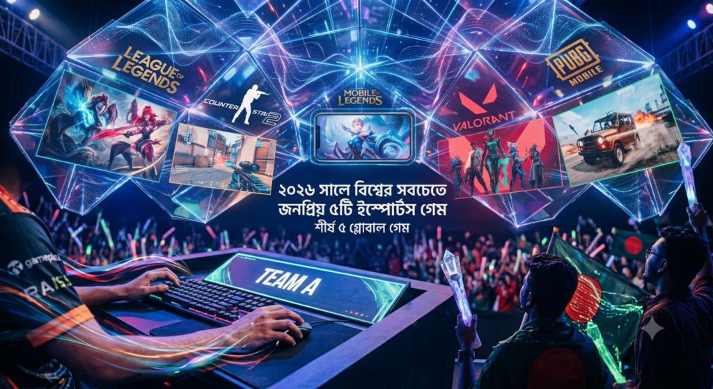 ২০২৬ সালের সেরা ইস্পোর্টস গেম