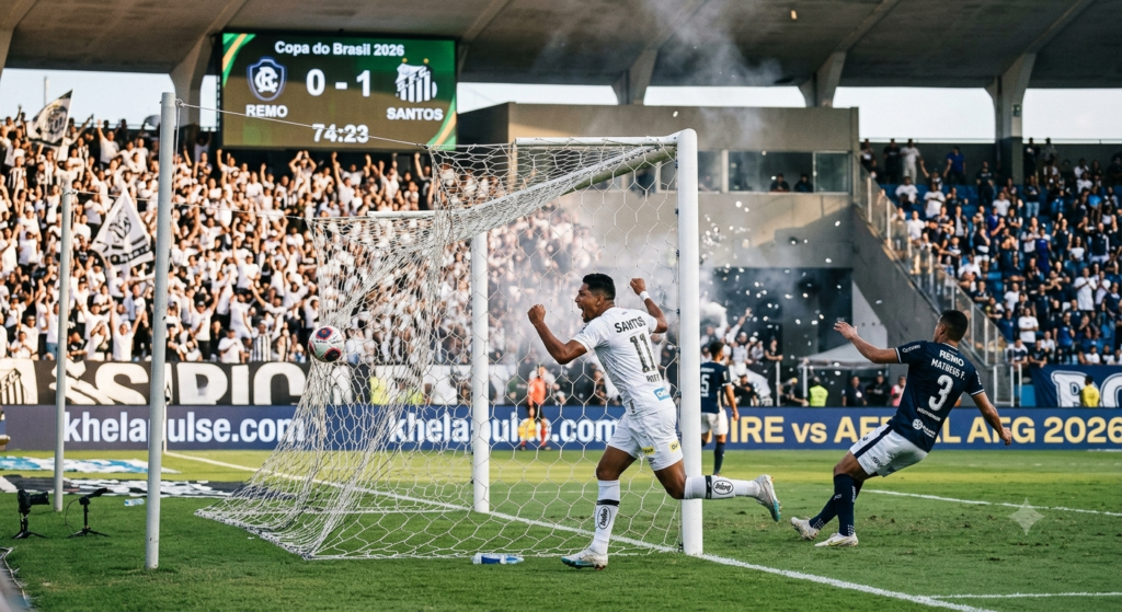 Remo vs Santos 0-1